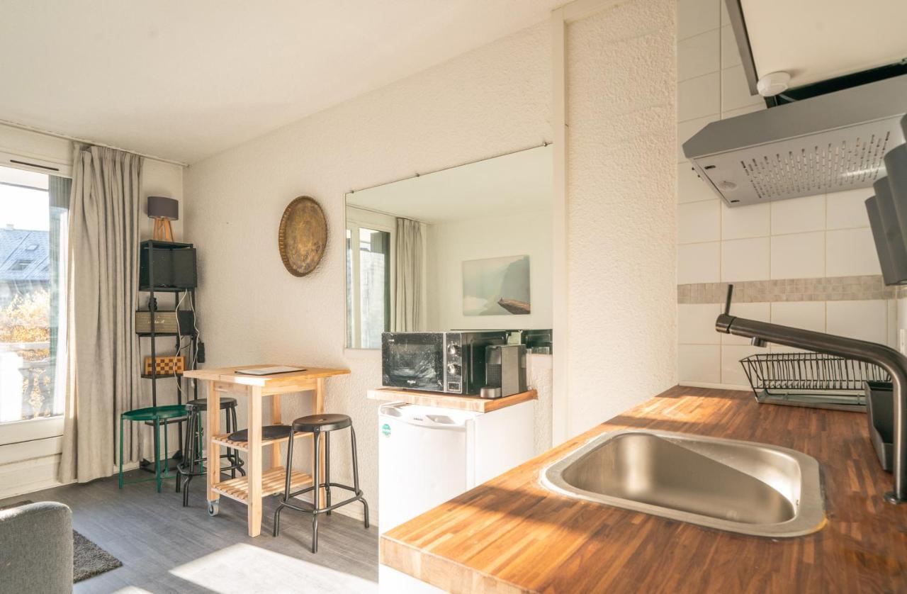 Chamonix Sud Studio With Mont Blanc Views Buitenkant foto